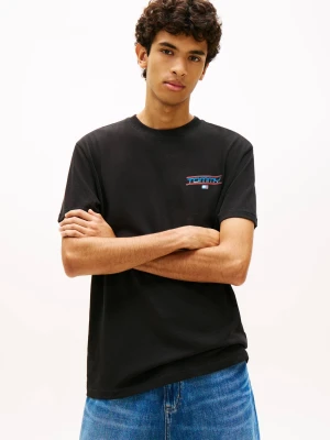 Tommy Jeans T-shirt | Regular Fit czarny