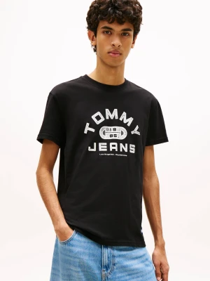Tommy Jeans T-shirt | Regular Fit czarny