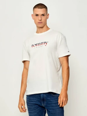 Tommy Jeans T-shirt | Regular Fit ecru