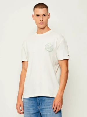 Tommy Jeans T-shirt | Regular Fit ecru