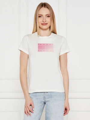 Tommy Jeans T-shirt | Regular Fit ecru