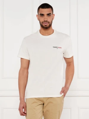 Tommy Jeans T-shirt | Regular Fit ecru