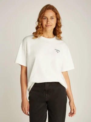 Tommy Jeans T-shirt | Regular Fit biały