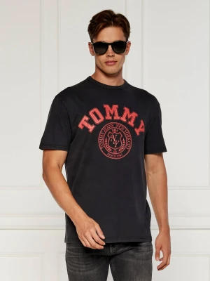 Tommy Jeans T-shirt | Regular Fit grafitowy