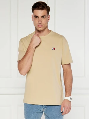 Tommy Jeans T-shirt | Regular Fit beżowy