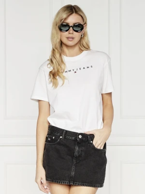 Tommy Jeans T-shirt | Regular Fit biały
