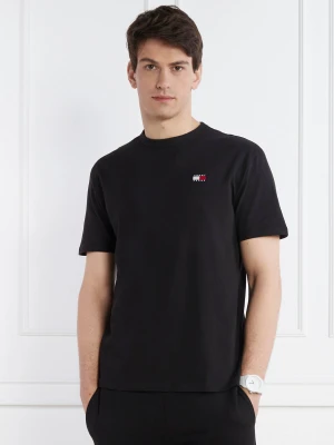 Tommy Jeans T-shirt | Regular Fit czarny