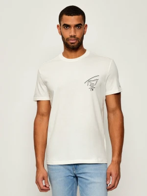 Tommy Jeans T-shirt | Regular Fit ecru