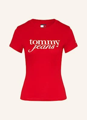 Tommy Jeans T-Shirt rot