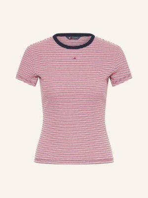 Tommy Jeans T-Shirt rot