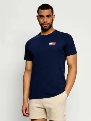 Tommy Jeans T-shirt | Slim Fit granatowy