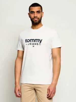 Tommy Jeans T-shirt | Slim Fit ecru