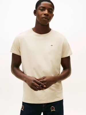 Tommy Jeans T-shirt | Slim Fit beżowy