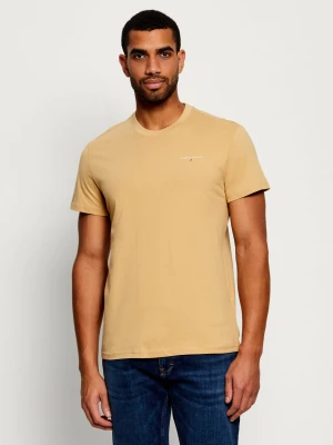 Tommy Jeans T-shirt | Slim Fit beżowy