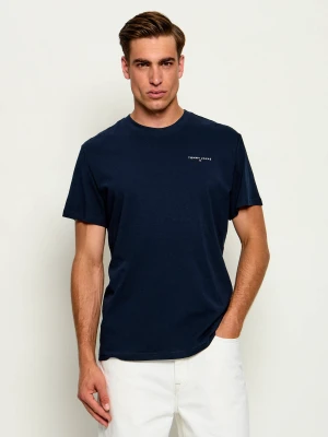 Tommy Jeans T-shirt | Slim Fit granatowy