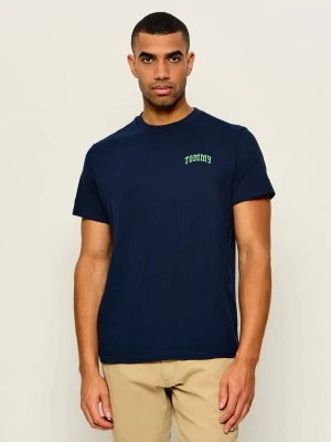 Tommy Jeans T-shirt | Slim Fit granatowy