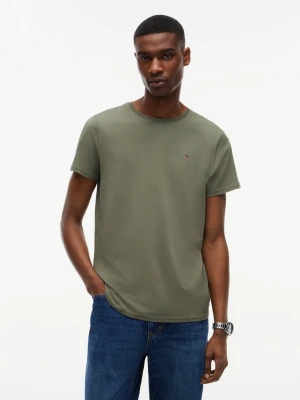 Tommy Jeans T-shirt | Slim Fit zielony