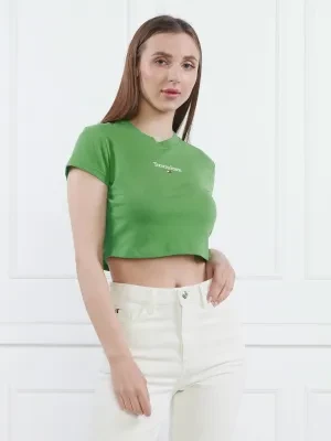 Tommy Jeans T-shirt TJW BBY CRP ESSENTIAL LOGO 3 SS | Cropped Fit