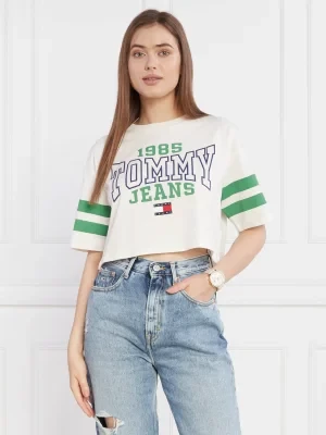 Tommy Jeans T-shirt TJW OVR CRP COLLEGE 2 TEE | Cropped Fit