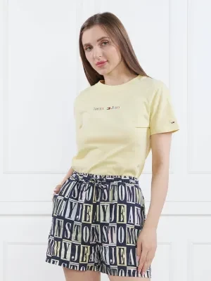 Tommy Jeans T-shirt TJW REG COLOR SERIF LINEAR SS | Regular Fit