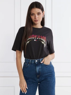 Tommy Jeans T-shirt WASHED TJ ROCK | Relaxed fit