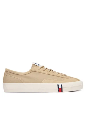 Tommy Jeans Tenisówki Archive Vulc Y2K EM0EM01760 Beżowy ciemny