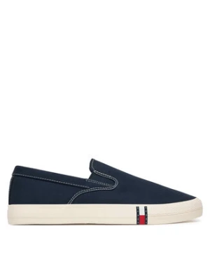 Tommy Jeans Tenisówki Archive Vulc. Y2K Slip On EM0EM01675 Granatowy