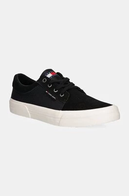 Tommy Jeans tenisówki TJM VULC. SKATER MIX MATERIAL męskie kolor czarny EM0EM01456