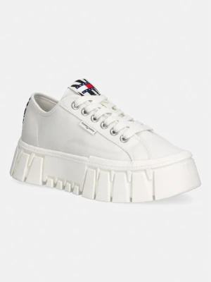 Tommy Jeans TJ PLATFORM SNEAKER ZEBRA sneakersy damskie