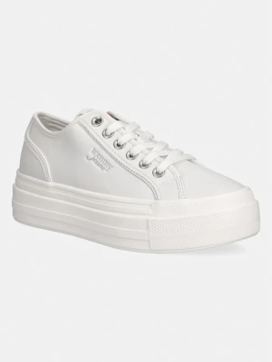 Tommy Jeans TJW FLATFORM SNEAKER LTR tenisówki damskie skórzane
