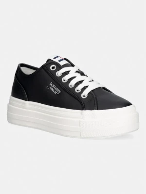 Tommy Jeans TJW FLATFORM SNEAKER LTR tenisówki damskie skórzane