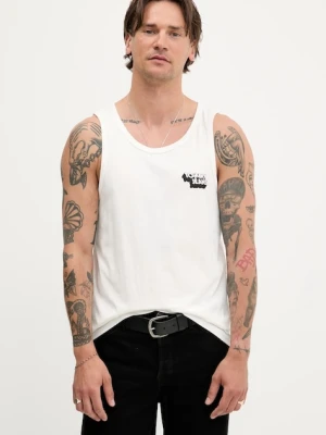Tommy Jeans top bawełniany kolor biały DM0DM21783