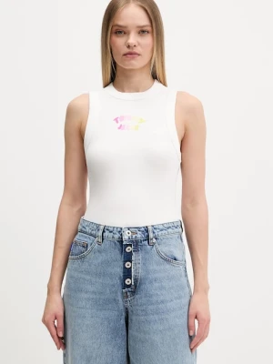 Tommy Jeans top damski bawełniany z elastanem