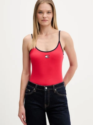 Tommy Jeans top damskie bawełniane z elastanem
