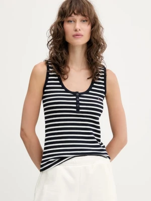 Tommy Jeans top kolor szary DW0DW20898