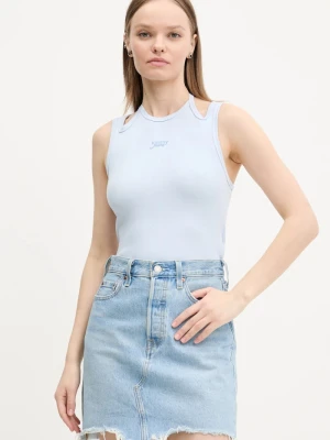 Tommy Jeans top niebieski