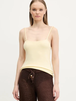 Tommy Jeans top żółty