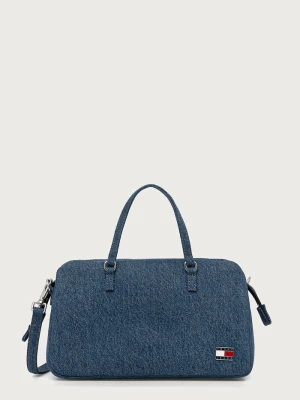 Tommy Jeans torebka crossbody damska jeansowa niebieski