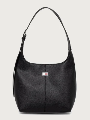 Tommy Jeans torebka damska z imitacji skóry czarny