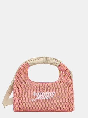 Tommy Jeans torebka hobo damska różowy