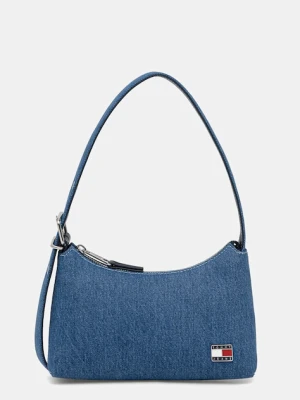 Tommy Jeans torebka jeansowa kolor niebieski AW0AW17877