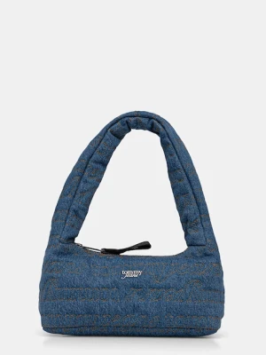 Tommy Jeans torebka jeansowa kolor niebieski AW0AW18266