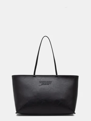 Tommy Jeans torebka shopper damska z imitacji skóry