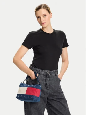 Tommy Jeans Torebka Tjw Archive Denim Shoulder Bag AW0AW18213 Niebieski