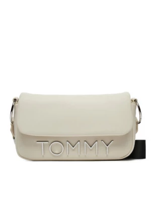 Tommy Jeans Torebka Tjw Bold Elongated Flap Cross. AW0AW16258 Écru