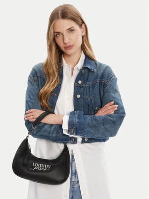 Tommy Jeans Torebka Tjw Bold Script Shoulder Bag AW0AW17895 Czarny