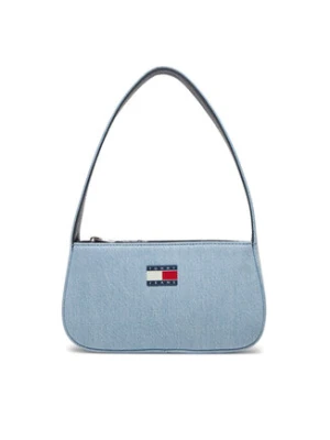 Tommy Jeans Torebka Tjw Ess Must Shoulder Bag Denim AW0AW17363 Błękitny