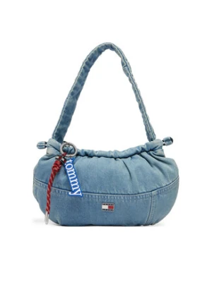 Tommy Jeans Torebka Tjw Icon Charms Denim Shlder Bag AW0AW18883 Niebieski