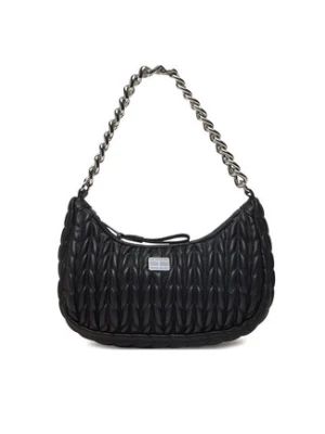 Tommy Jeans Torebka Tjw Iconic Shoulder Quilted AW0AW17302 Czarny