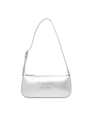 Tommy Jeans Torebka Tjw Must Metallic Shoulder Bag AW0AW18457 Srebrny